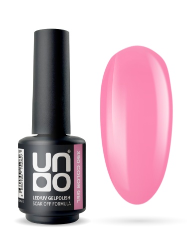 UNO, Гель-лак 390 Клубника со льдом - Strawberry with Ice, 8 г