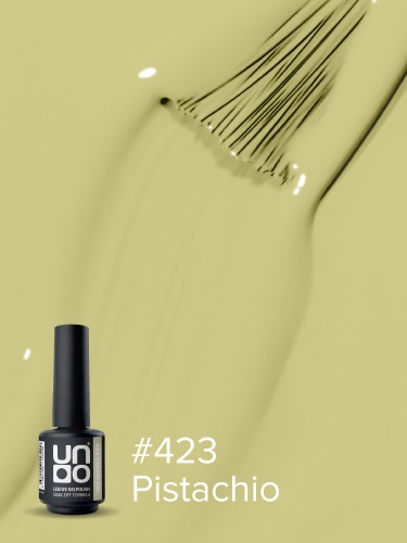 UNO, Гель-лак 423 Фисташка - Pistachio, 8 г фото 4