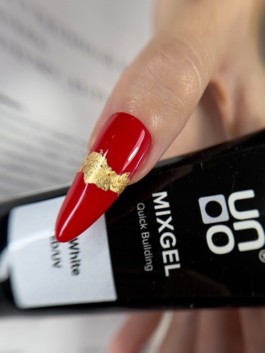 UNO, Гель-лак 047 Маковый красный - Poppy Red, 8 г фото 6