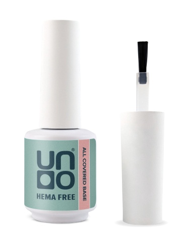 UNO, HEMA FREE, Гель-лак базовый All Covered Base Gel, 10 г Sugar фото 2