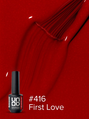 UNO, Гель-лак 416 Первая любовь - First Love, 8 г фото 3