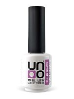 UNO, Верхнее покрытие для гель-лака Супер блеск Super Shine без липкого слоя, 8 г					