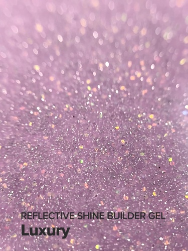 UNO, Моделирующий цветной гель Reflective Shine Builder Gel Luxury, 15 г фото 5