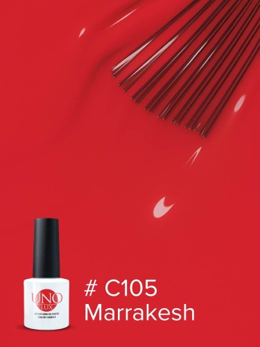 UNO LUX, C105 Гель-лак Marrakesh - Марракеш, 8 г фото 3