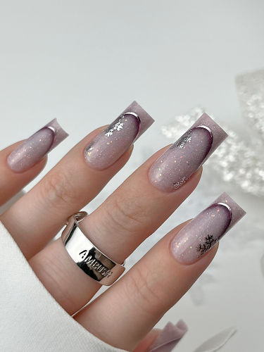 UNO, Моделирующий цветной гель Reflective Shine Builder Gel Vanilla Ice, 15 г фото 8