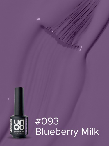 UNO, Гель-лак 093 Черничное молоко - Blueberry Milk, 8 г фото 3