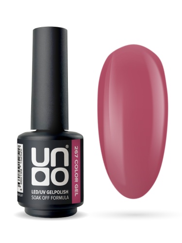 UNO, Гель-лак 267 Античный розовый - Antique Pink, 8 г фото 2