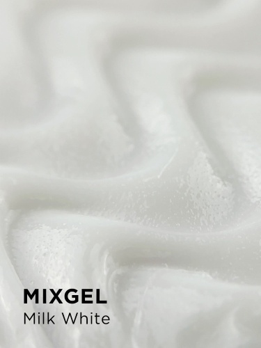 UNO, Полиакриловый гель MIXGEL Milk White, камуфлирующий, туба 30 г фото 5