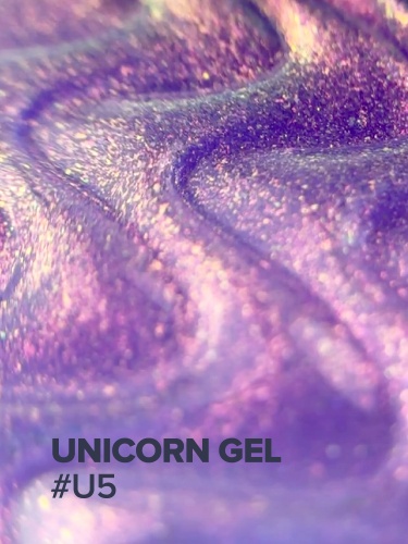 UNO, Моделирующий цветной гель Unicorn Gel # U5, 15 г фото 5