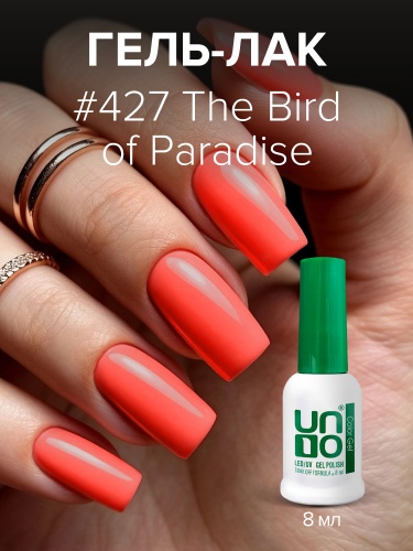 UNO, Гель-лак 427 Райская птица - The Bird of Paradise, 8 мл фото 3