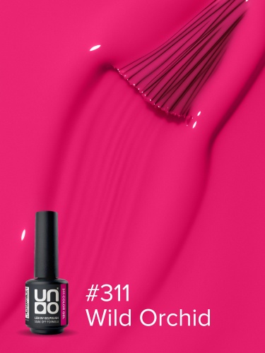 UNO, Гель-лак 311 Дикая орхидея - Wild Orchid, 8 г фото 3
