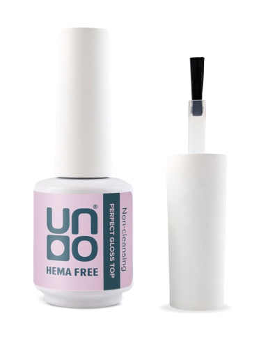 UNO, HEMA FREE, Верхнее покрытие для гель-лака Perfect Gloss без липкого слоя, 10 г фото 2