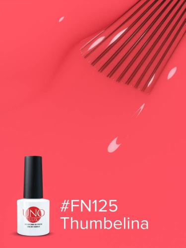 UNO LUX, FN125 Гель-лак Thumbelina - Дюймовочка, 8 г фото 3