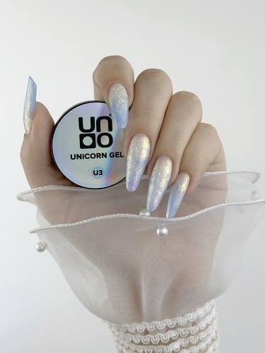 UNO, Моделирующий цветной гель Unicorn Gel # U1, 15 г фото 5