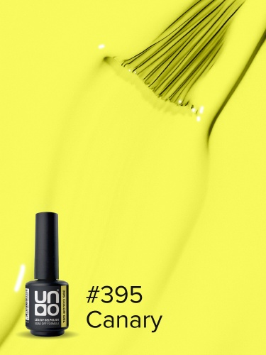 UNO, Гель-лак 395 Канарейка - Canary, 8 г фото 4