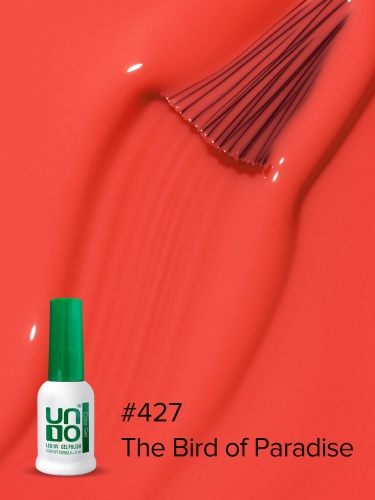 UNO, Гель-лак 427 Райская птица - The Bird of Paradise, 8 мл фото 4