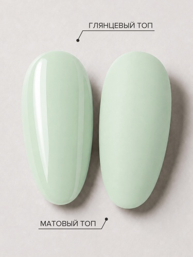 UNO, HEMA FREE, Гель-лак 2415 Молочно-зеленый - Milky Green, 10 г фото 10
