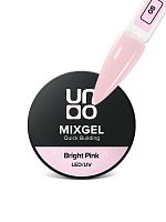 UNO, Полиакриловый гель MIXGEL Bright Pink, камуфлирующий, шайба 30 г