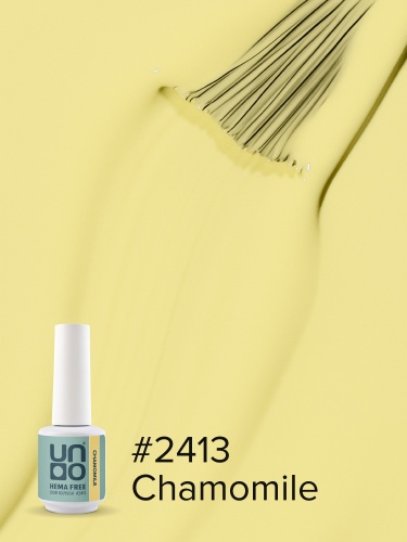 UNO, HEMA FREE, Гель-лак 2413 Ромашка - Сhamomile, 10 г фото 3