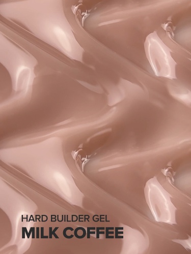 UNO, Моделирующий цветной гель Hard Builder Gel Milk Coffee, 15 г фото 6