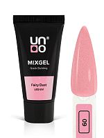 UNO, Полиакриловый гель MIXGEL Fairy Dust, камуфлирующий, туба 30 г					