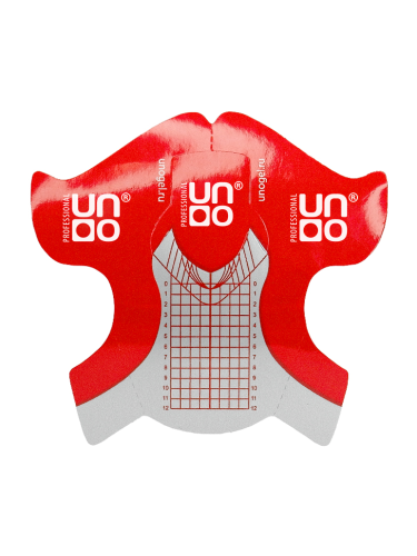 UNO, Формы бумажные для моделирования ногтей, 100 шт фото 2