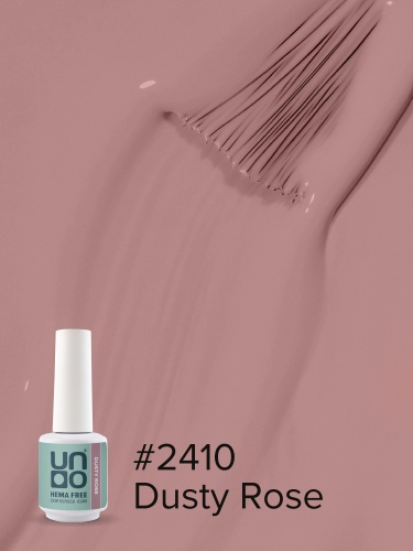 UNO, HEMA FREE, Гель-лак 2410 Пыльная роза - Dusty Rose, 10 г фото 3