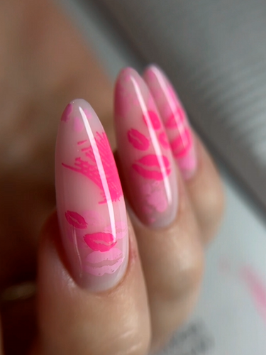 UNO, Моделирующий цветной гель Hard Builder Gel Baby Doll, 15 г фото 7