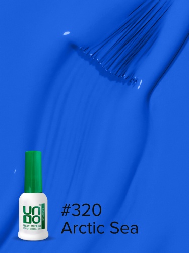 UNO, Гель-лак 320 Северное море - Arctic Sea, 8 мл фото 4