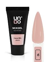 UNO, Полиакриловый гель MIXGEL Cacao Milk, камуфлирующий, туба 30 г