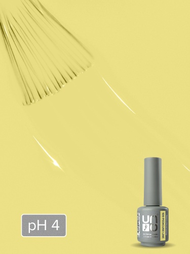 UNO, PEDICURE LINE, 109 Однофазный гель-лак, светло-желтый, 8 г фото 3
