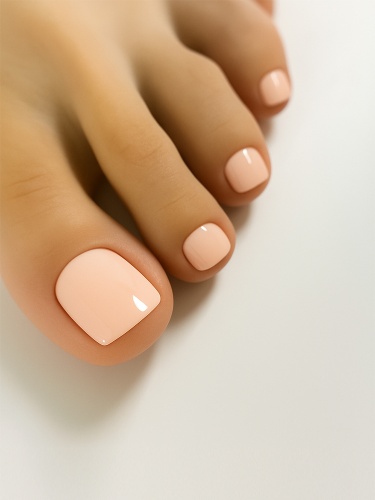 UNO, PEDICURE LINE, 108 Однофазный гель-лак, бежевый, 8 г фото 3