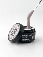 UNO, Моделирующий цветной гель Reflective Shine Builder Gel Gravity, 15 г					