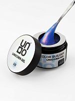 UNO, Моделирующий цветной гель Unicorn Gel # U3, 15 г					