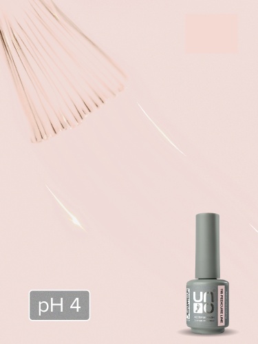 UNO, PEDICURE LINE, 116 Однофазный гель-лак, розовый, 8 г фото 3
