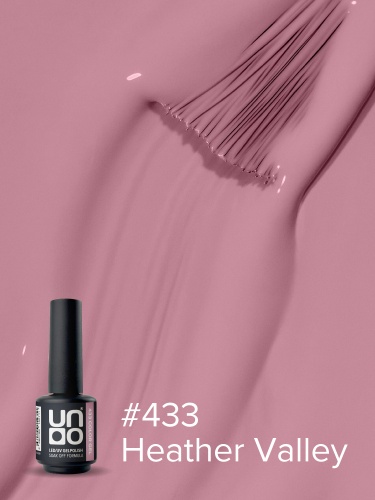 UNO, Гель-лак 433 Долина вереска - Heather Valley, 8 г фото 3