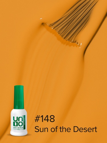 UNO, Гель-лак 148 Солнце пустыни - Sun of the Desert, 8 мл фото 3