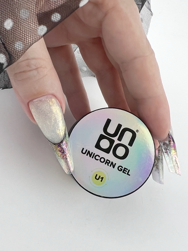 UNO, Моделирующий цветной гель Unicorn Gel # U1, 15 г фото 9