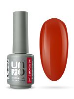 UNO, PEDICURE LINE, 103 Однофазный гель-лак, кирпично-красный, 8 г					