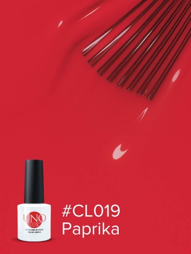 UNO LUX, CL019 Гель-лак Paprika - Паприка, 8 г фото 3
