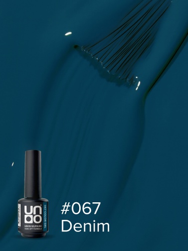 UNO, Гель-лак 067 Деним - Denim, 8 г фото 4