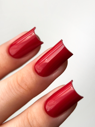 UNO, Гель-лак 080 Японский красный - Japanese Red, 8 г фото 7