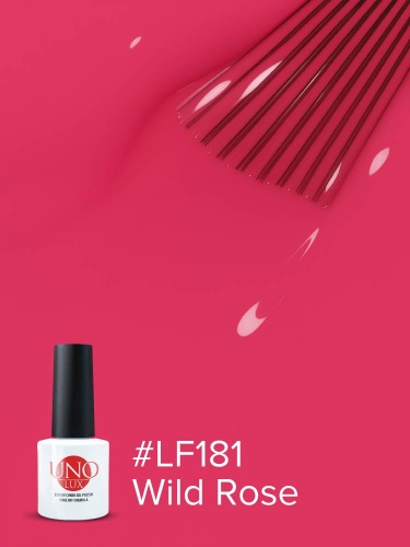UNO LUX, LF181 Гель-лак Wild Rose - Дикая роза, 8 г фото 3
