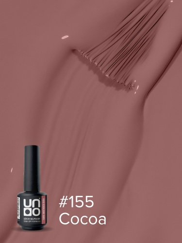UNO, Гель-лак 155 Какао - Cocoa, 8 г фото 3