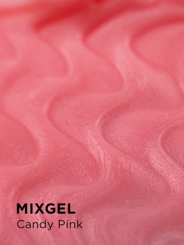 UNO, Полиакриловый гель MIXGEL Candy Pink, камуфлирующий, туба 30 г фото 2