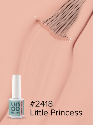 UNO, HEMA FREE, Гель-лак 2418 Маленькая принцесса - Little Princess, 10 г фото 3