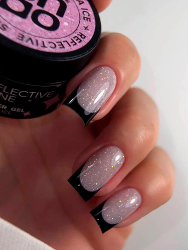 UNO, Моделирующий цветной гель Reflective Shine Builder Gel Vanilla Ice, 15 г фото 11