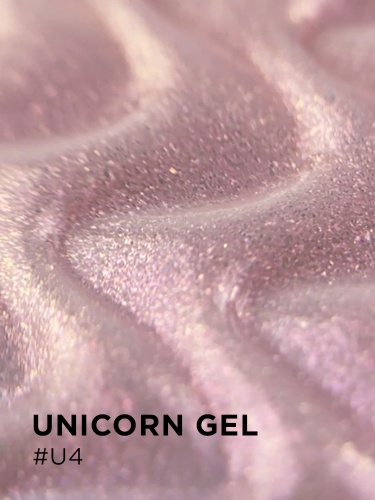 UNO, Моделирующий цветной гель Unicorn Gel # U4, 15 г фото 3