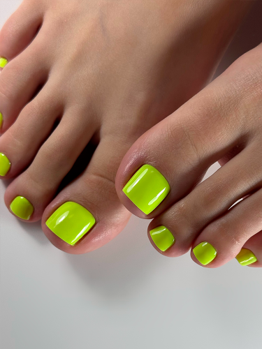 UNO, HEMA FREE, Гель-лак 2422 Электрический лимон - Electric Lemon, 10 г фото 5