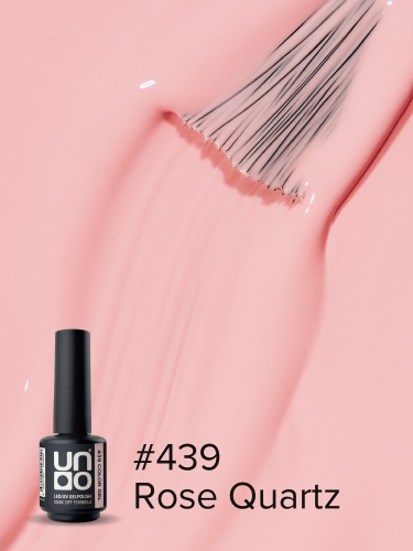 UNO, Гель-лак 439 Розовый кварц - Rose Quartz, 8 г фото 4